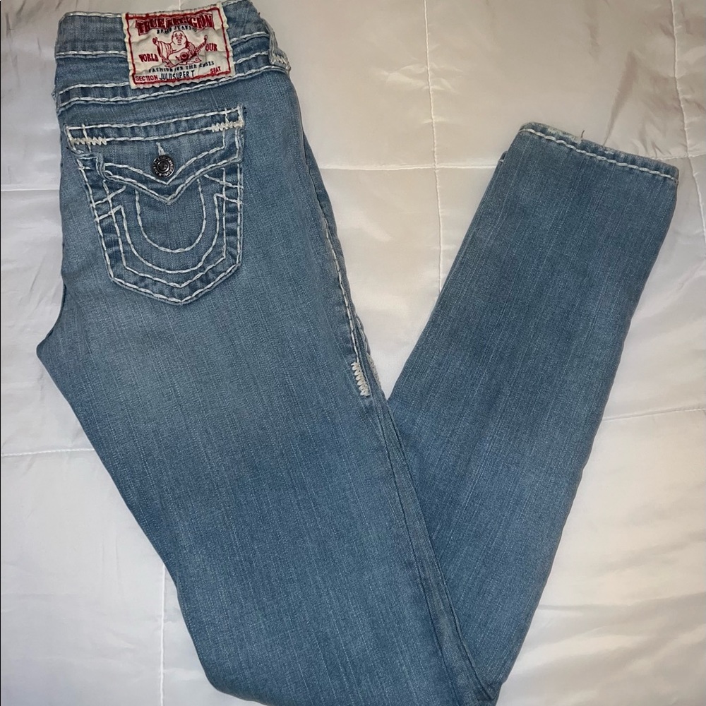 True Religon Straight leg jeans